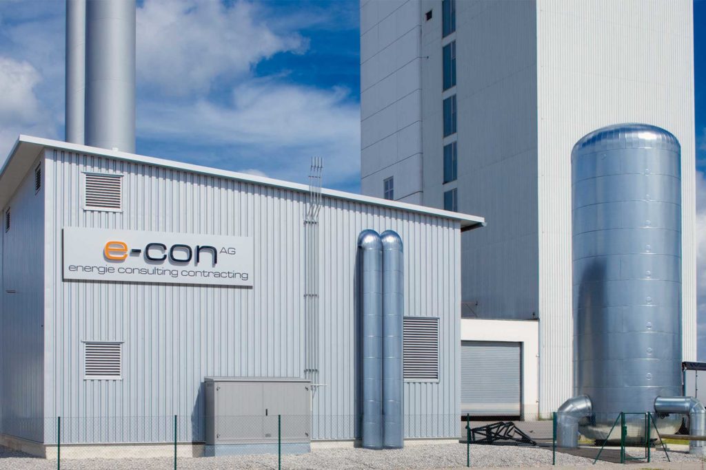 Biomass heating plant in Memmingen, Germany