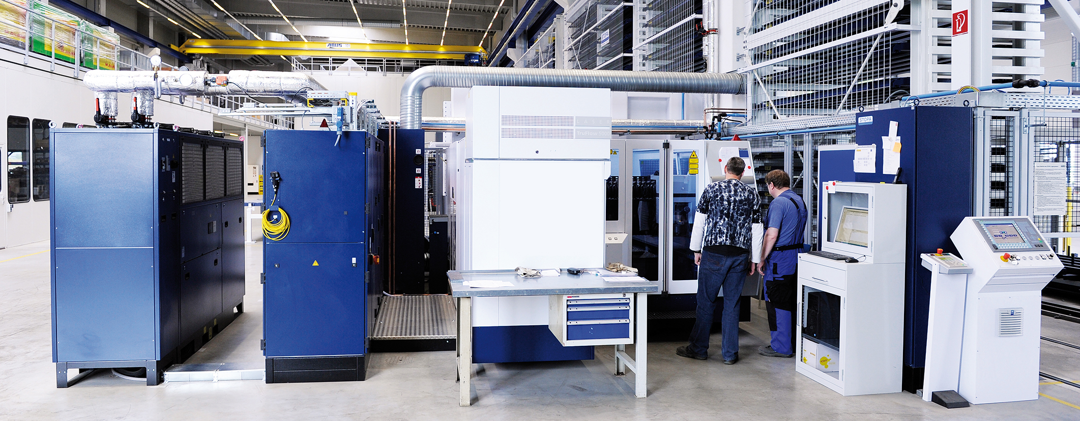 Trumpf laser of Alois Müller production