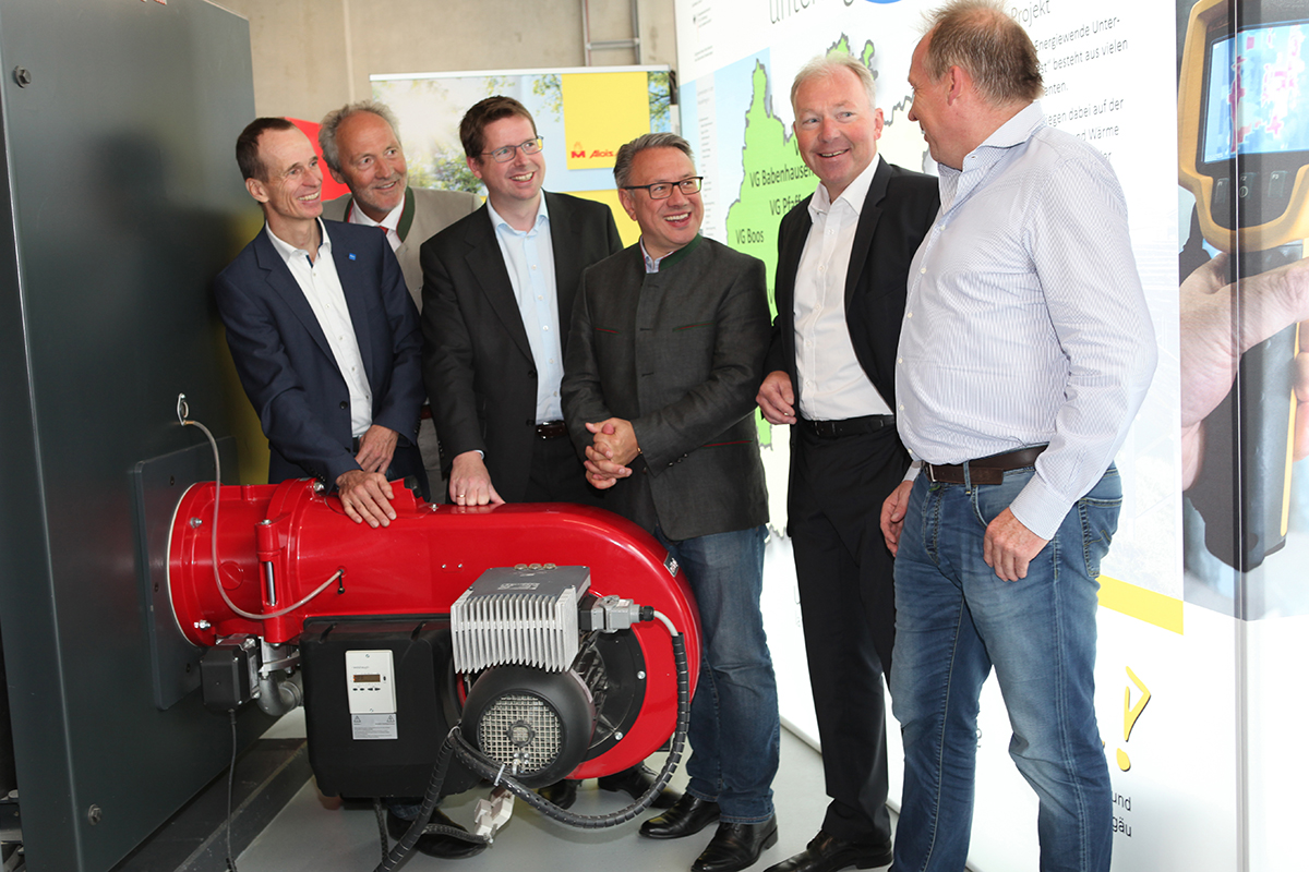 Bundestagsabgeordnete in der Green Factory