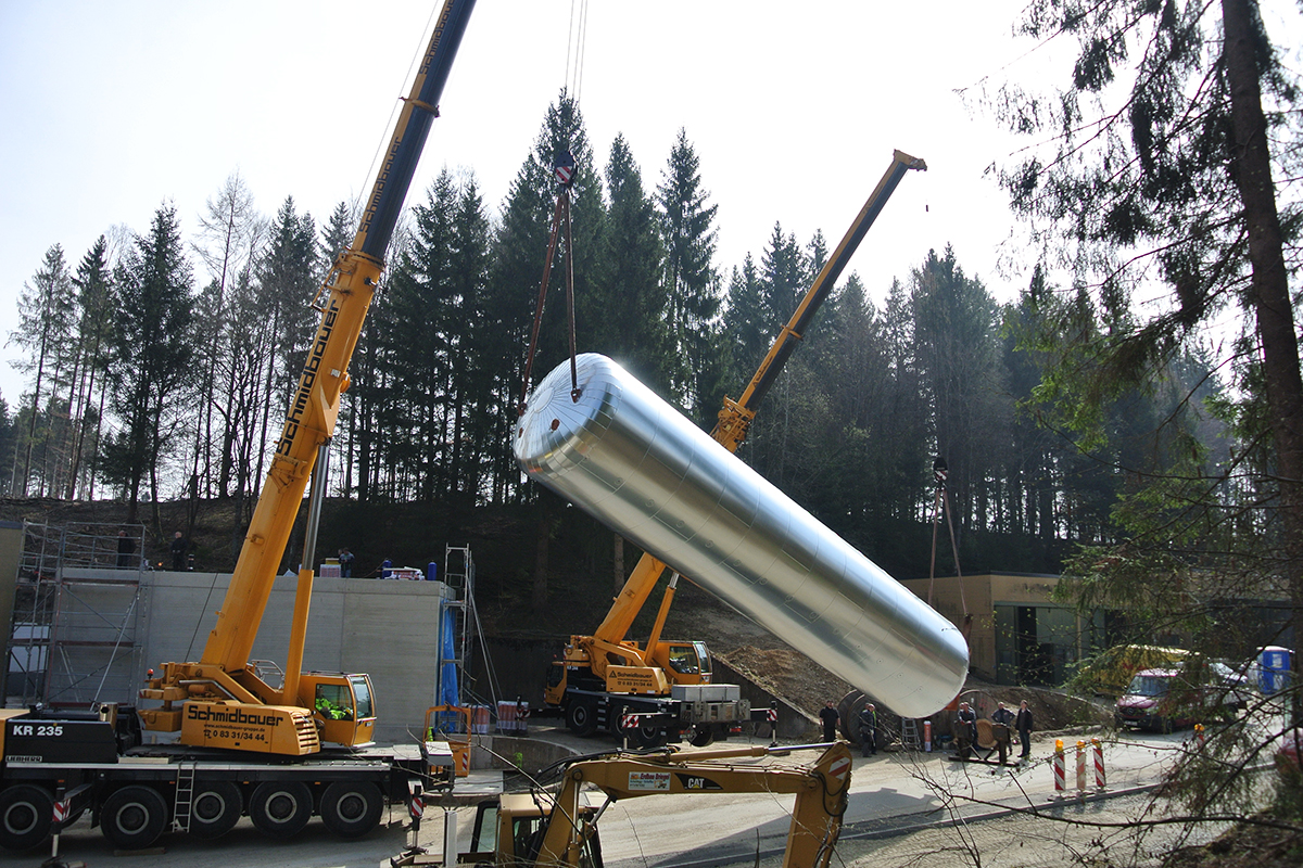 Pufferspeicher Center Park Allgäu 2018