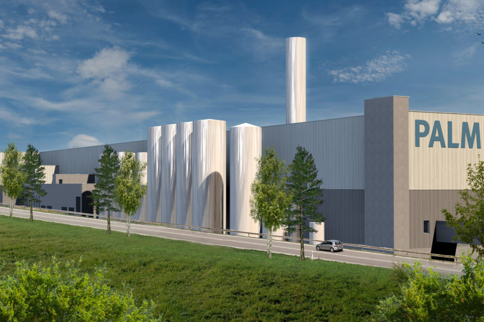 Palm paper factory in Neukochen