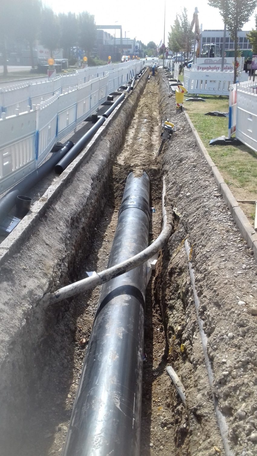 Ausbau Nahwärmenetz Memmingen Werner Wohnbau