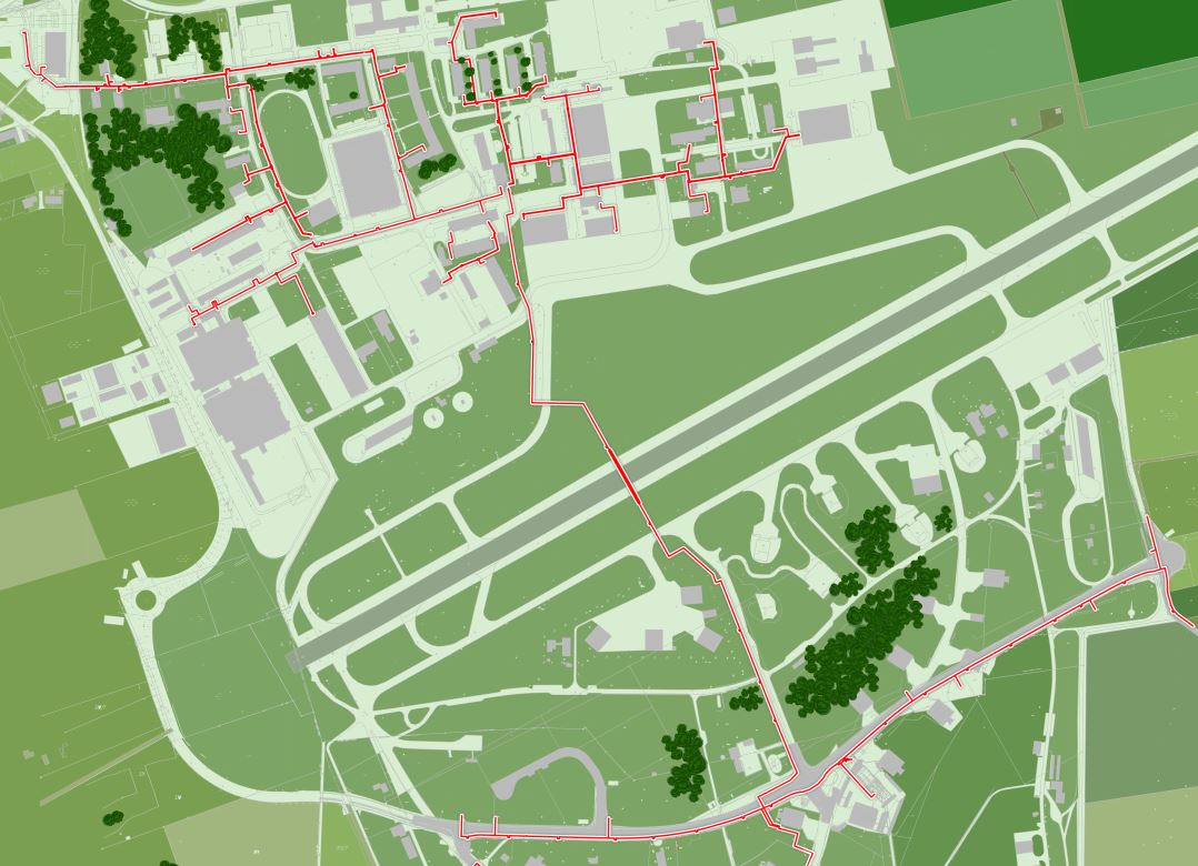 Gesamtplan Fernwärme Allgäu Airport