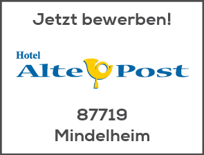 Stellenangbote Alte Post Mindelheim