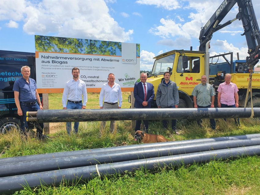 Local heating network Dickenreishausen