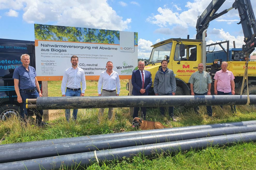 Local heating network Dickenreishausen