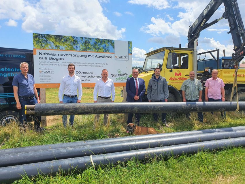 Ortstermin Nahwärme Dickenreishausen