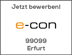 Stellenangebote e-con, Erfurt