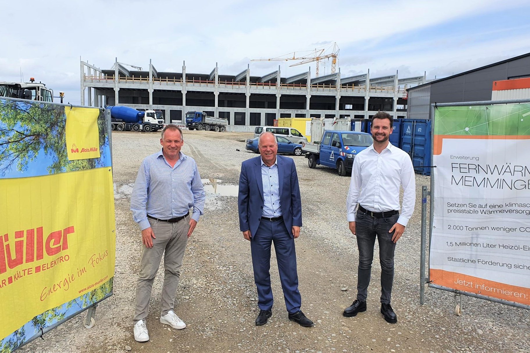 Dachser Heating plant and district heating network of e-con AG ensure sustainable and climate-friendly heat supply in Dachser's new warehouse in MemmingenHeating plant and district heating network of e-con AG ensure sustainable and climate-friendly heat supply in Dachser's new warehouse in Memmingen