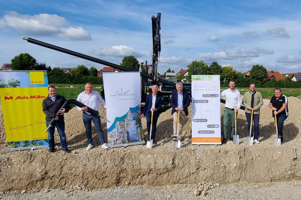 Spatenstich Nahwärme Schwabmünchen