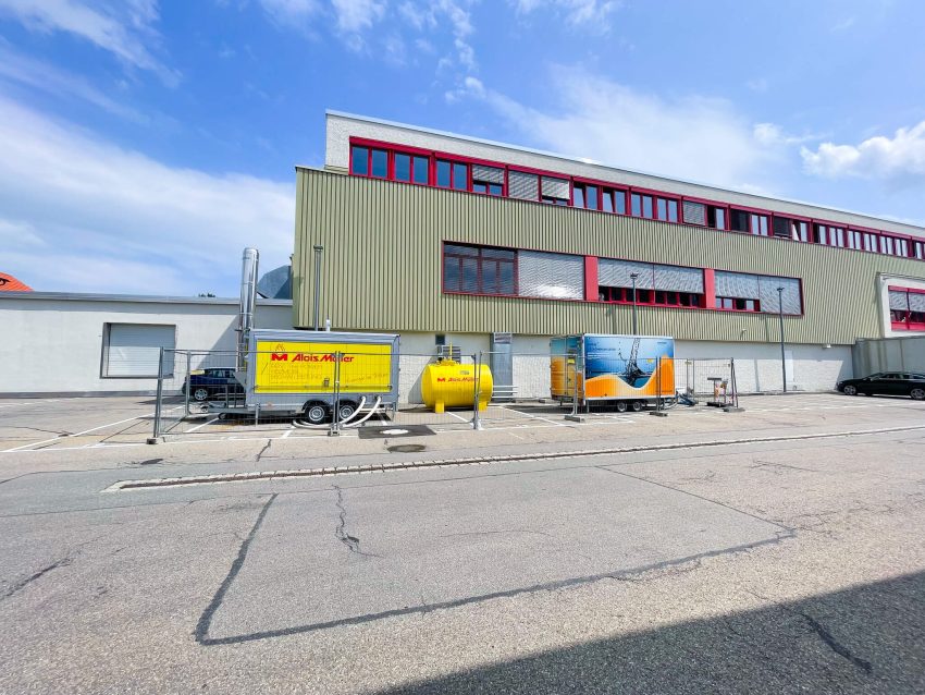 allcop Heizmobil und Frischwasserstation