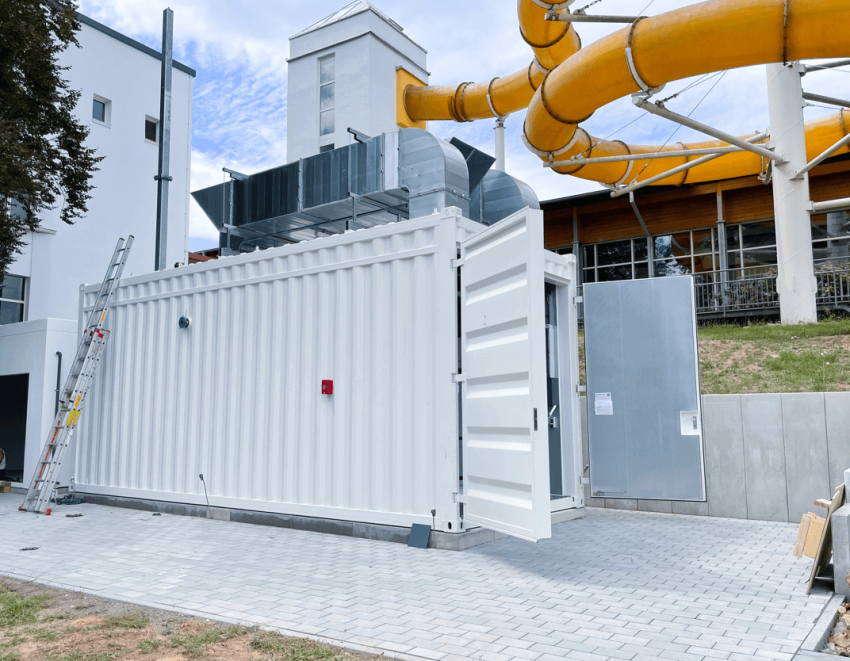 Viessmann Mobiler Heizcontainer