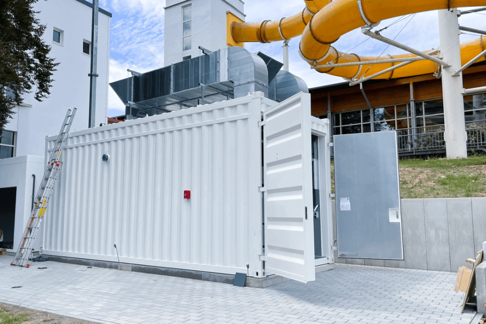 Viessmann Mobiler Heizcontainer
