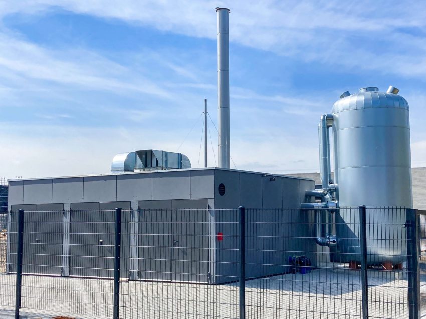 Stadtwerke Metzingen Holzcontainer