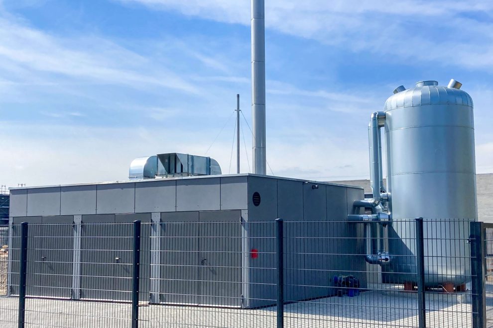 Stadtwerke Metzingen Holzcontainer