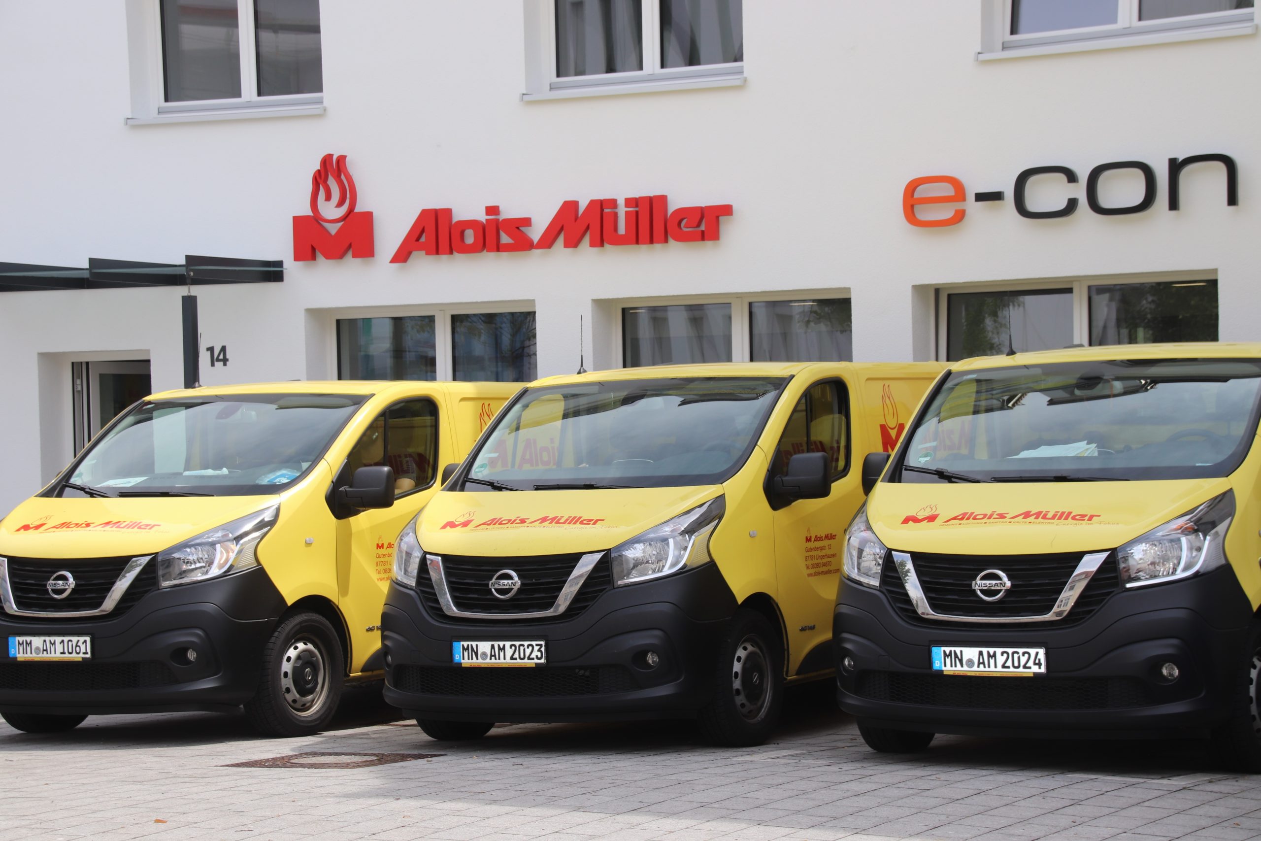 Neue Niederlassung von Alois Müller und e-con in Biberach Neue Niederlassung von Alois Müller und e-con in Biberach