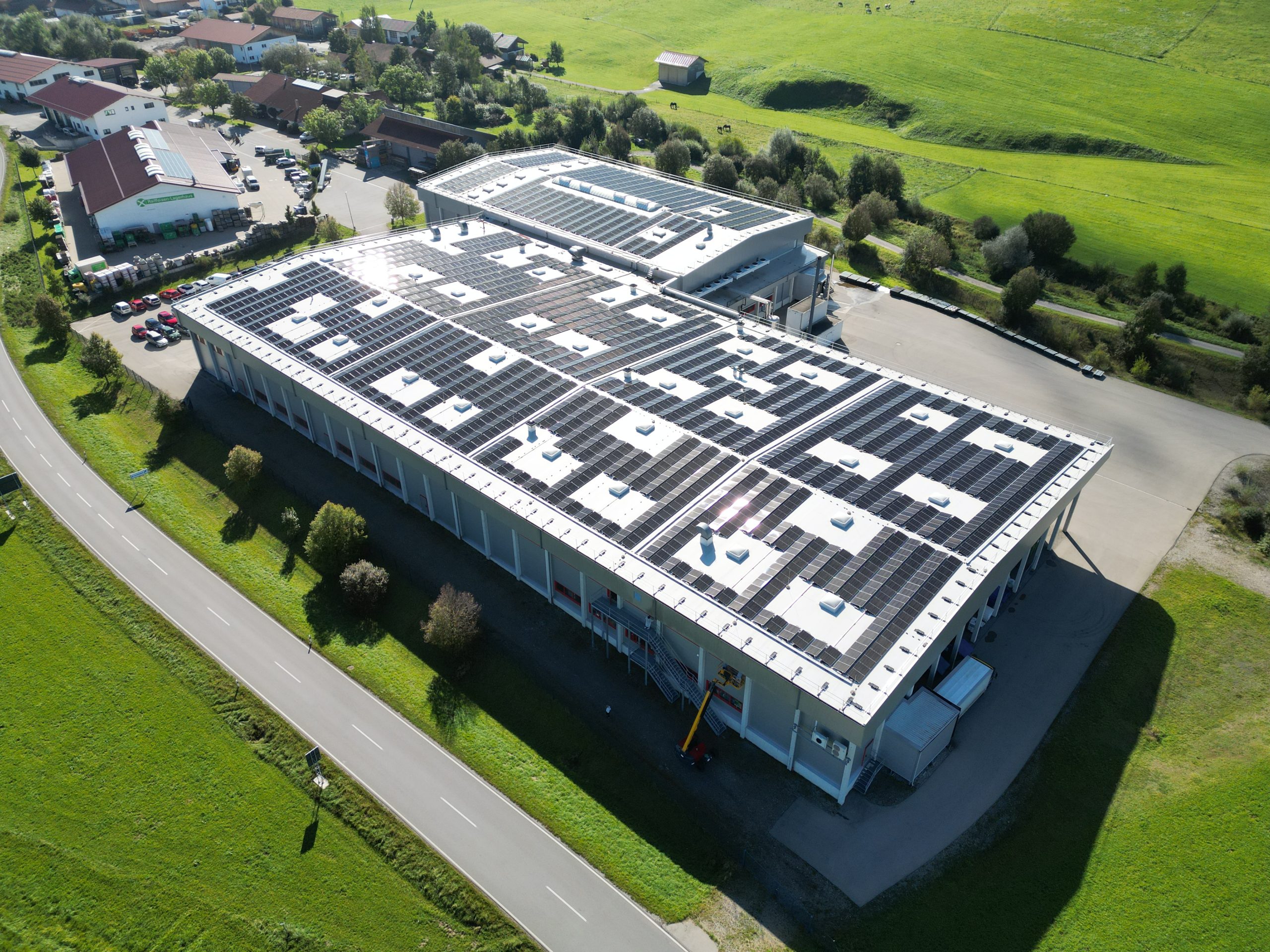 PHOTOVOLTAIKANLAGE für die Käserebellen GmbH in Steingaden