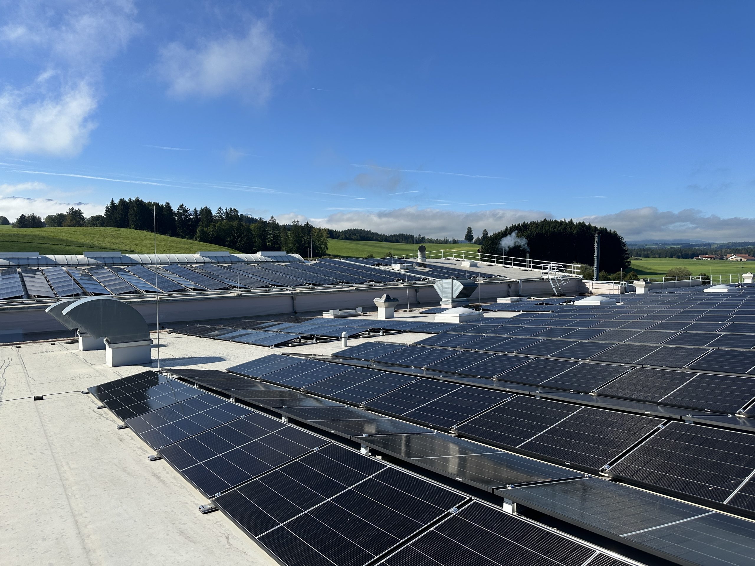 PHOTOVOLTAIKANLAGE für die Käserebellen GmbH in Steingaden